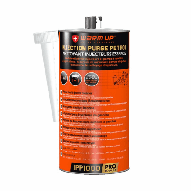 Warm Up Injection purge petrol / Nettoyant injecteurs essence 1000ml