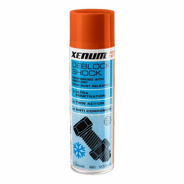 Xenum Deblock Shock 500ml / Dégrippant à froid