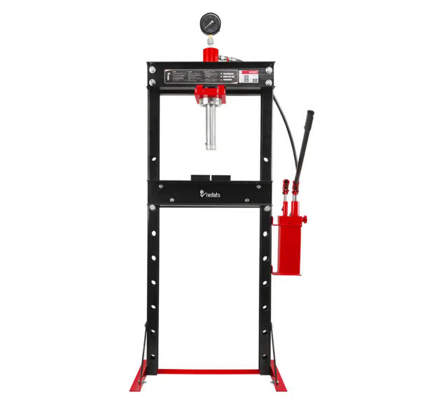 Presse d’atelier hydraulique 20T H-370 avec double pompe