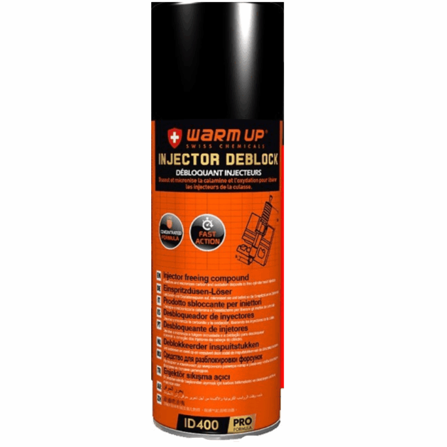 Warm Up Injector deblock / Débloquant injecteurs 400ml