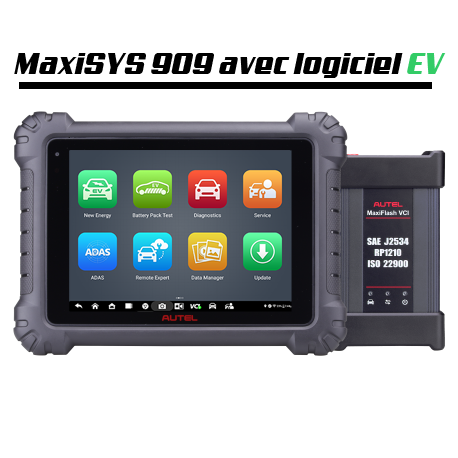 Autel MS909 OVERPACK Logiciel EV - 2ans MAJ