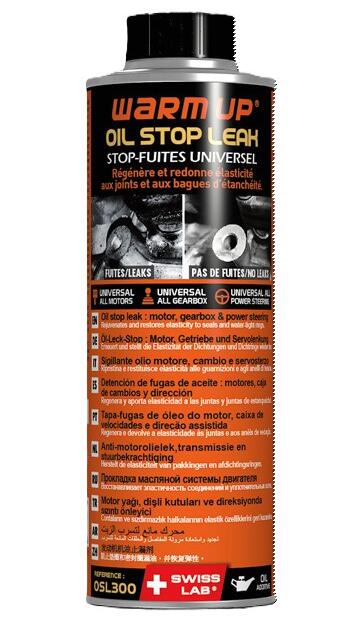 Warm Up Oil Stop Leak / Anti-fuites huile moteur 300ml