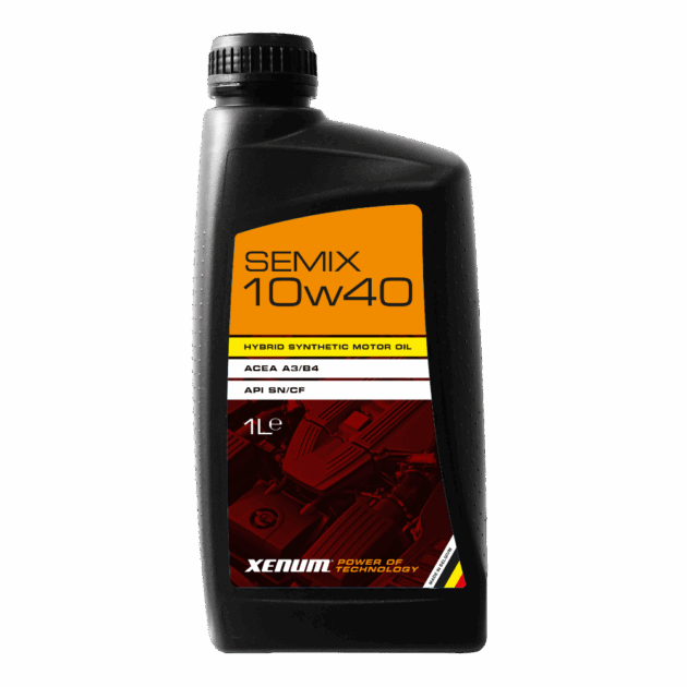 Xenum Semix 10W40 / Huile moteur synthétique hybride