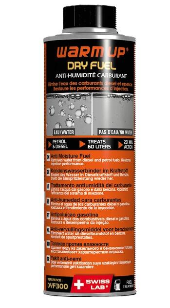 Warm Up Dry Fuel / Anti-humidité carburant 300ml