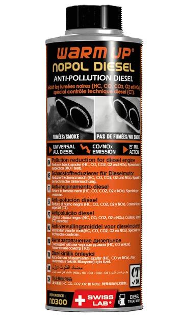 Warm Up Nopol Diesel / Anti-pollution diesel 300ml