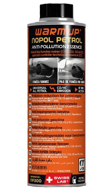 Warm Up Nopol Petrol / Anti-pollution essence 300ml