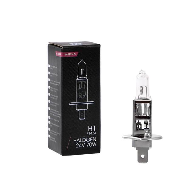 Ampoule halogène M-Tech H1 P14.5s 70W 24V